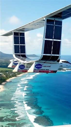 The Giant Solar Wing! ☀️✈️ NASA's Helios Prototype in Flight