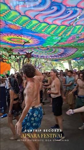 Goa trance paradise - Apsara Festival Hungary 🇭🇺 #psytrance #musicfestival #rave #techno #goa