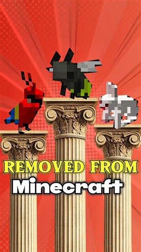 Mojang Removed These Mobs From Minecraft ! #shorts #minecraft