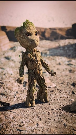 Báo thủ Groot con phần 2 #groot #grootbaby #marvel #funnyvideos