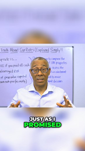 Cap Rates 101: The ABCs of Smart Investing #realestateinvesting #commercialrealestate #caprate What’s your return if you paid all cash for a property? That’s your cap rate—an unleveraged ROI that ignores mortgages and financing. It’s the cleanest way to compare deals and spot profitability fast. #realestatebasics #realestateeducation #realestateanalysis #multifamilyinvesting #passiveincome #realestateinvestor #commercialpropertyadvisors #realestate Questions or Comments? Text PETER to 833-942-45