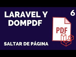 6 Hacer un salto de página | Crear un PDF en Laravel con DOMPDF