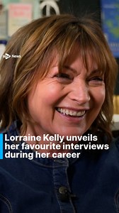 Lorraine Kelly unveils her favourite interviews during her career. #stvnews #scotland #lorraine #entertainment | STV News