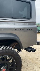 Not your average Land Rover… Custom Classic Land Rover Defender 110 New GM LS3 Engine Automatic Transmission Fully Custom Leather Interior By HIMALAYA in Charleston, SC 🇺🇸 | HIMALAYA