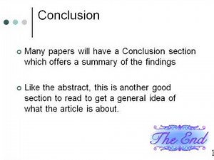 Guided Tour of a Scholarly Journal Article