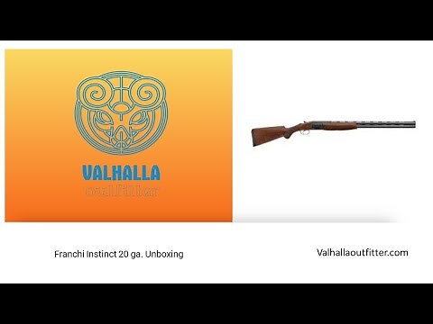 Franchi Instinct L 20 ga. unboxing