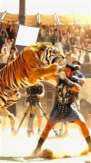 Gladiator | Russell Crowe | Arena Stunts | BTS #7creage #gladiator #russellcrowe #ridleyscott #bts