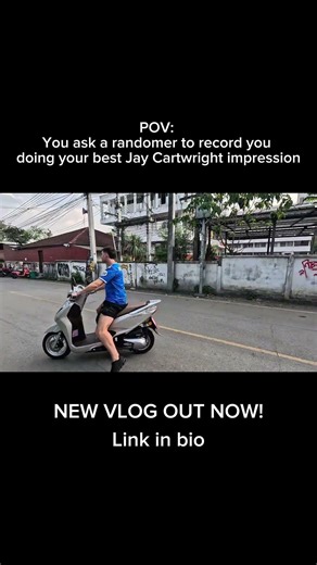 Like riding a bike #travel #vlog #travelvlog #thailand #crash