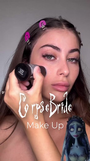 Corpse Bride Makeup Tutorial for Tim Burton Fans