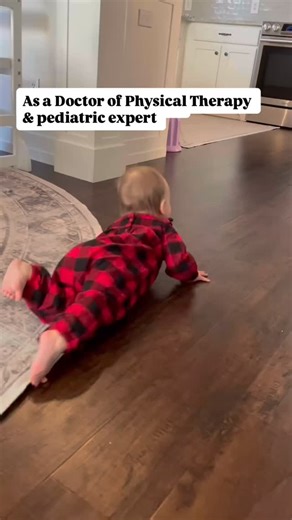 Crawling progress hack! Help your child transition from army crawl...