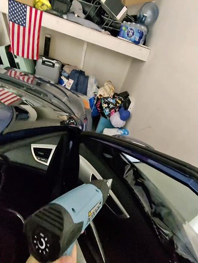 How to remove window tint from your car in 5 minutes #DIY