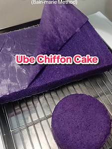 Ube Chiffon Cake Recipe | Easy & Delicious