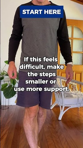 If You Feel Unsteady Walking, Try This