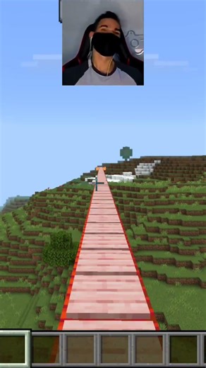 TNT Run Failed 😱 (99%) #shorts #minecraft