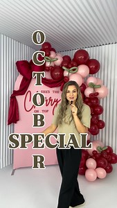 Balloon garland set up Tutorial “she’s the cherry on top” Comment Tutorial to get a direct link OR click the link in my profile. You’ll learn: -how to make a bow with out sewing or gluing -how to attach letters to fabric backdrops -how to make a custom color cover -how to make a quick balloon garland -how to make balloon cherries -where to get frames and covers -how to attache garland to pipes #balloonartist #balloontutorial #howto #balloondecoration #balloons #balloongarland #event #partydecor 