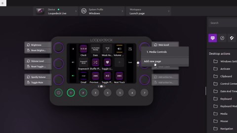 Loupedeck Creative Tool - Professional Custom Editing Console for Photo, Video, Music and Design