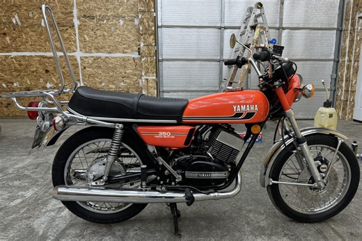 No Reserve: 1975 Yamaha RD350