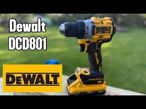 Is this DeWalts new best drill?? DCD801