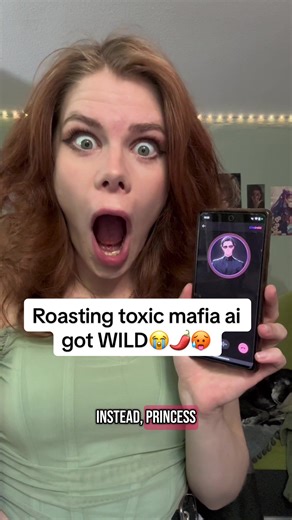 I DID NOT EXPECT THAT😭 part 2 is on @Kindroid #kindroid #characterai #characteraibot #characteraichat #animefyp #booktok #toxicmafia #fyp