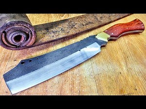 Making A Chopper Knife From A Truck Leaf Spring