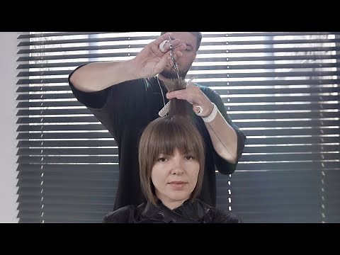 Modern Layered Bob Haircut With Bangs - Nikitochkin