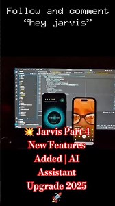 💥 Jarvis Part 4 | New Features Added | AI Assistant Upgrade 2025 🚀