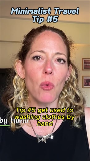 1.3K views | Hand washing: the minimalist traveler's secret weapon for packing light. #capsulewardrobe #handwash #minimalisttravel #carryonluggage | The Professional Hobo | Facebook