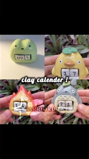 Things you can #make with #clay🍡🍥🩷