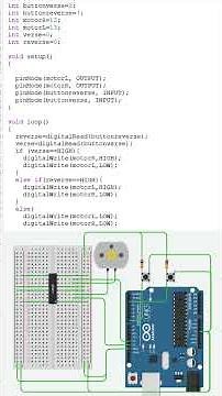 Controlling a DC motor using two buttons and an Arduino! #arduino #programming #coding #robot