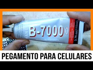 😱Pegamento B7000 /E6000, para PEGAR TOUCH y pantalla celulares, COMO SE USA