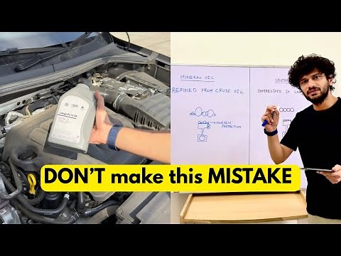 Synthetic vs Normal Engine Oil: SAVE your MONEY