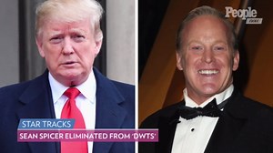 Sean Spicer Eliminated from 'DWTS' Despite Donald Trump Calling on Supporters to Vote for Him