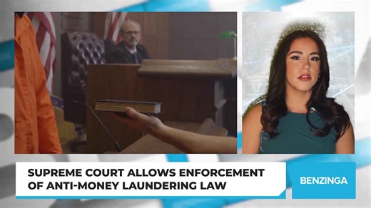 Supreme Court Allows Enforcement Of Anti-Money Laundering Law