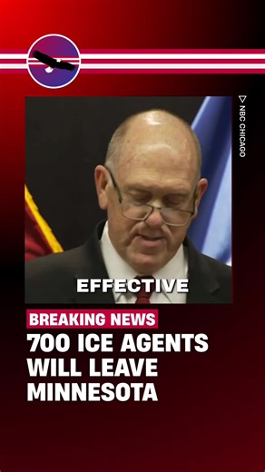 🧊 Roughly 700 federal immigration enforcement officers are leaving Minnesota after the Trump administration ordered an immediate drawdown, according to border czar Tom Homan. Officials say the shift follows what they describe as “unprecedented cooperation” between federal, state, and local authorities, allowing ICE and Border Patrol to scale back their surge presence while keeping about 2,000 personnel in the state. The announcement comes after weeks of protests and heightened scrutiny of feder