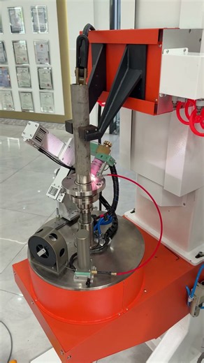 Automatic High-Pressure Pipe Welding 🔥 | Fast & Precise #weldingmachine