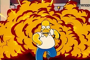 Recrean el tráiler de Avengers: Endgame con imágenes de Los Simpson