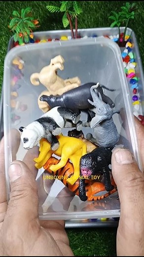 Satisfying ASMR Animal Toys, Safari Animals, Farm & Zoo Animal Toy Collection #toys