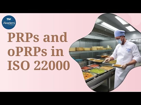 Understanding PRPs and oPRPs in ISO 22000