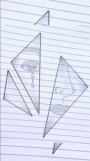 How To Draw Sad A Girl Crying Girl In A Mirror shorts drawing