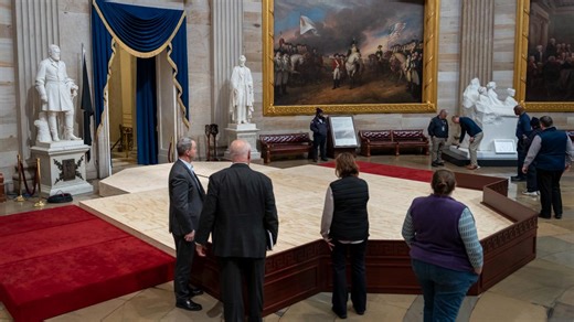 Trump moves inauguration indoors, urges attendees to watch from Capital One Arena