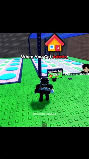 When You Get Admin In Escape Tsunami Roblox ☠️ #roblox #fyp