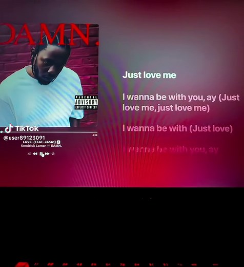 Kendrick Lamar Zacari Love Song Lyrics