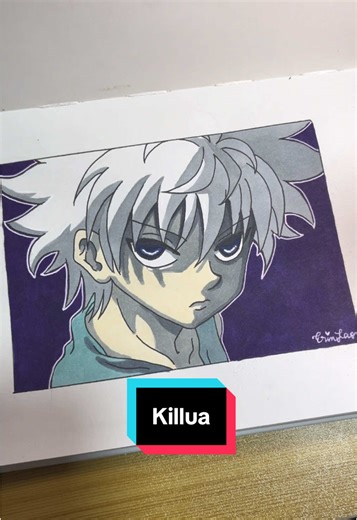 Drawing Killua from Hunter x Hunter