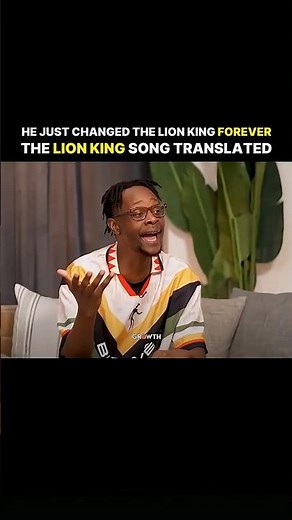 He Just Changed The Lion King Forever.