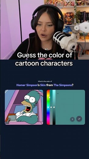 Guess the Color of Cartoon Characters Part 2