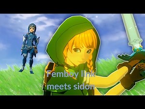Femboy Link Meets sidon (Linkle mod part 2)