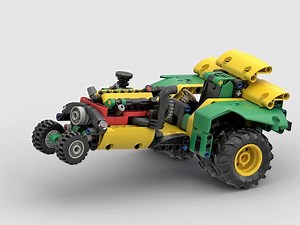 LEGO MOC-133967 42136 - Tractor Pulling (Technic 2023)