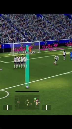 Neymar.jr brilliant free kick 🤯#efootball2024 #efootball #pes #neymar #remix #funk #footballskills