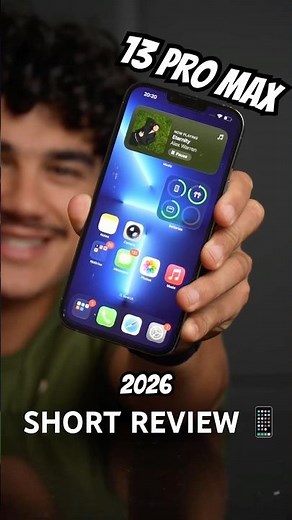 iPhone 13 Pro Max Review in 20 seconds (2026 Edition)