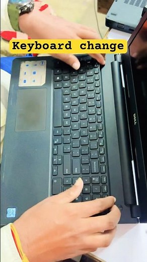 How change dell laptop keyboard in 2min #delllaptop #keyboardchange #keyboardandmousesetup